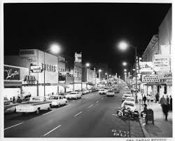 Downtown San Jose Night Scene San Jose California East San Jose California History