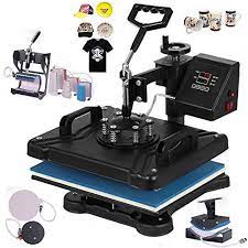 Vevor Heat Press 12x15 Inch Heat Press Machine 8 In 1 Professional Digital Multifunctional Sublimation Swing Away Heat Press 360 Degree Rotation Heat Press Mach Heat Press Machine Mug Press Heat Press