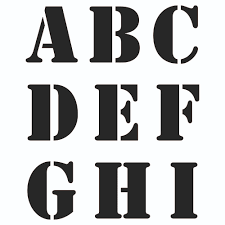 Buchstaben schablone zum ausdrucken din a4 archives oggyandclub. Buchstaben Schablone Zum Ausdrucken Schablonen