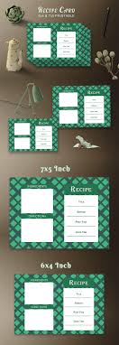 Free Recipe Card Printable Template V19 In 2020 Recipe Cards Printable Templates Printable Recipe Cards Recipe Cards