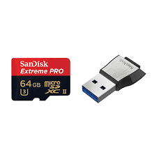 This card reader can only be used with sd/sdhc/sdxc, whereas the imagemate. Sandisk 64gb Extreme Pro Uhs Ii Microsdxc Sdsqxpj 064g Ancm3 B H