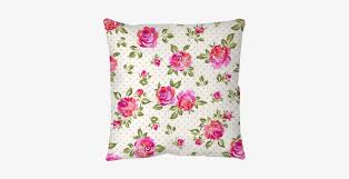 Bedsure white pillow shams set of 2 standard size 20x26 inch, brushed microfiber bed pillow shams for queen bed, super soft and cozy envelope closure shams. Bright Seamless Rose Background Pillow Cover Pixers Pink Floral Pattern Free Png Image Transparent Png Free Download On Seekpng