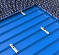 Mini rails for solar panels
