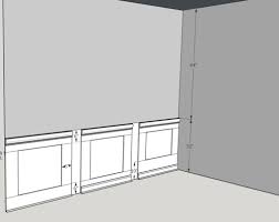 Note that the overall wall height is 8'4, the upper surface of the window sill is around 31 and the height of. General Wainscoting Dimensions Woodworking Talk