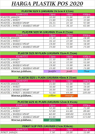 Senarai harga sampul prabayar poslaju, kotak dan pos ekspres dan harga mengikut berat barang pada tahun 2018 termasuk zone semenanjung, sabah dan sarawak. Plastik Pos Murah Cantik Home Facebook