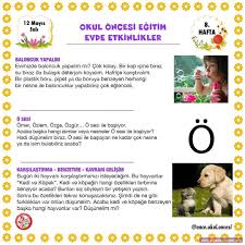 Evde Egitim 8 Hafta Etkinlikleri 2020 Evde Egitim Egitim Evde Okul Oncesi