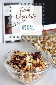 Easy Recipe For Dark Chocoalte Drizzled Popcorn This Kettle Like Corn Is Perfect For Holiday Gifts Sweets Recipes Chocolate Drizzled Popcorn Chocolate Drizzle