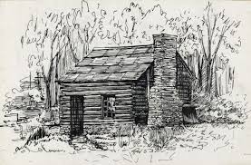 Cabin, where they get more than they bargained for, discovering the truth behind the cabin in the woods. Buttles Farm House Town Milwaukee Drawing Wisconsin Historical Society
