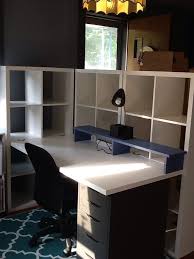 My New Craft Studio Furnuture Kallax Ikea Ikea Pc Desk Kallax