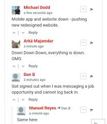 Downrightnow monitors user reports and official announcements to detect linkedin outages automatically. December 3 Linkedin Down Website App Not Working Users Unable To Login Digistatement