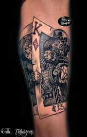 Tatuagem De Cartas Tattoo Baralho Tatuagem Rei Tattoo Jogos Tatuagem Na Perna Tatuagens De Cartas Tatuagem Tatuagem Masculina Braco