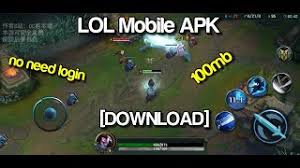 The mobile version is good yet there . Lol Mobile Apk Download Youtube