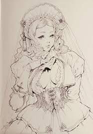 Drawing By Jasmin Darnell Original Ink Drawing Cartoon Drawings Drawings