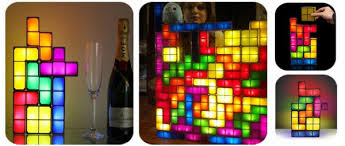 Tetris Stackable Led Desk Lamp Duclos Toys Action Figures Collectibles Geek Toys