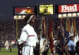 Why does whitney houston's 1991 super bowl national anthem still resonate 30 years later? Whitney Houston Singing The Now Famous Super Bowl Xxv National Anthem 1 27 1991 Pics