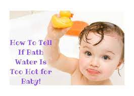 Get safety tips, and learn how to prepare for baby's bath, how often to bathe baby, and how to clean the a baby should not be submerged in water because it increases the time for the umbilical cord to fall off. How To Tell If Bath Water Is Too Hot For Baby Ways To Check Tips Natural Baby Life