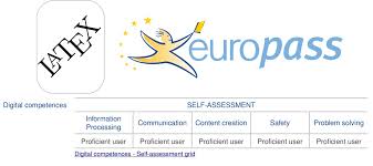 At a glance, the recruiter must understand your career plan free 6+ sample europass curriculum vitae templates in pdf | ms word free curriculum vitae (cv) templates in doc format. Added The Digital Competence Subsection To My Latex Europass Cv Template Rainnic In The Clouds