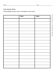 Some decisions are easier to make than others, especially when large amounts but it is with this form! 27 Printable Pros And Cons Lists Charts Templates á… Templatelab