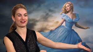 I loved all the princess films and i grew up with them. Lily James Cinderella Interview Part 1 Youtube