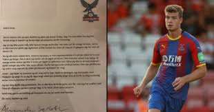 Alexander sørloth forlater tyrkisk fotball. Crystal Palace Striker Alexander Sorloth Sends Letter To Fan Captaining Him In Fantasy Football Joe Co Uk
