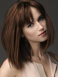 50 best long hair with bangs looks for women 2019 08 01 2019 perfect long layered haircuts with bangs for wavy hair the girls know that true beauty hides in small details like hairstyles with the right haircut you can underline your advantages and hide some things that you don t want others to. 27 Best Medium Length Hairstyles With Bangs 2019 Hairstylezonex