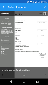 make my resume for android apk download