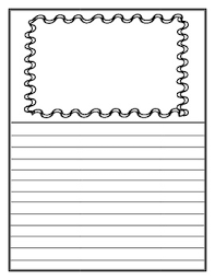 Writing paper with picture box by little miss m source : Story Writing Paper With Picture Box Blank Books Papers