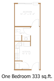 It has a pantry area added to the kitchen, and a padio. Bedroom Inspiration One Bedroom Floor Plans For Apartments Apartment Floor Plans For One Insp One Bedroom House Plans Bathroom Floor Plans Bedroom House Plans