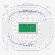 Gillette Stadium Seating Chart Seat Numbers Ford Field Kenny