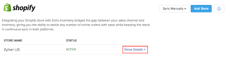 Maybe you would like to learn more about one of these? Shopify Integration User Guide Zoho Inventory