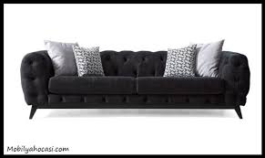 Siyah yatak odanızı karanlık gösterir fakat kullanımı azaltılırsa bu etki de azaltılmış olur. Siyah Koltuk Takimi Dekorasyonu Siyah L Koltuk Oturma Grubu