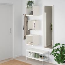 Eket Schrankkombination Fur Wandmontage Weiss Alle Informationen Zum Produkt Ikea Osterreich Eket Ikea Eket Wall Mounted Cabinet
