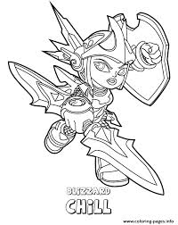 If you own this content, please let us contact. Skylanders Swap Force Water Series2 Blizzard Chill Coloring Pages Printable