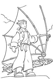 Treasure Planet Coloring Page In 2020 Planet Coloring Pages Planet Colors Treasure Planet