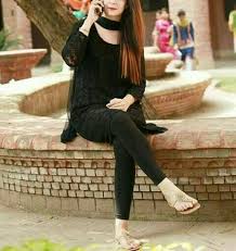 Pin By Harpreet Kaur On Picture Girls Black Dress Pakistani Dress Design Stylish Girl Pic