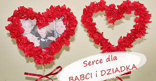 Serca dla BABCI i DZIADKA | Kreatywnie w domu