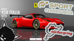 Tuning a transmission in gran turismo 6 is one of the most difficult and confusing parts to tune. Gran Turismo Sport Ferrari 458 Italia Gt3 7 11 160 Nurburgring Nordschleife Closed Beta Youtube