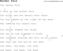 Childrens Songs And Nursery Rhymes Lyrics With Chords For Guitar Banjo Etc For Song Animal Fair Guitar Kids Guitar Lessons Songs Guitar Songs