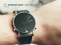 Calendar App For Android Wear Android Wear Calendar App Android Wear Smartwatch