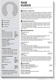 Create a professional resume with the only truly free resume builder online. Resume Formats In Word And Pdf