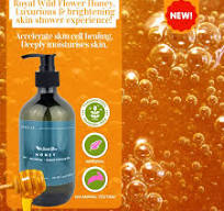 De Sweet Skin Honey Shower Gel 500ml | Soft & Nourishing & Deeply Purifying  Skin
