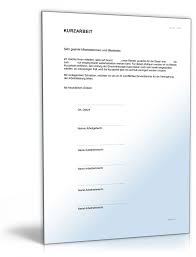Durchsuche Unsere Druckbar Von Vereinbarung Arbeitnehmer Kurzarbeit Vorlage In 2020 Vereinbarung Vorlagen Arbeit