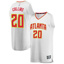 Collins did have an awkward landing early in the fourth quarter so we'll keep an eye out for an update on that front. Youth Fanatics Branded John Collins White Atlanta Hawks Fast Break Replica Jersey Association Edition