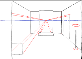 كيفية رسم غرفة نوم