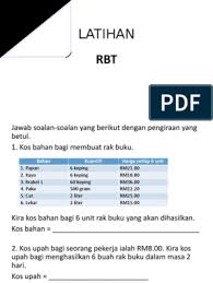 Apakah tahap keuntungan yang dikehendaki? Soalan Rbt Ulangkaji