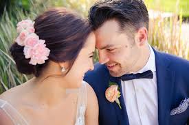 Friendly Facebook stalk leads Joanna and John to waterside wedding