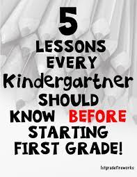 In case your kid is sick a lot, has to stay home, travels often, this is what your kid should know by the end of the year before entering the next grade level. 1stgradefireworks