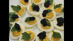 Russische Eier Megalecker Gefullte Eier Beliebte Vorspeise Fingerfood Partyfood Youtube