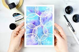 The rubber prevents the paint from reaching the paper and is peeled off to expose the white paper left untouched. Maskierflussigkeit Masking Fluid Bzw Maskiergummi Katja Haas