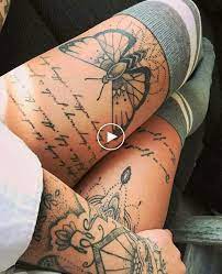 Pin By Maike Westheider On My Blog Thigh Tattoos Women Skull Thigh Tattoos Thigh Tattoo
